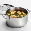 image:imageTramontina Signature TriPly Clad Stainless Steel 2Quart Sauce Pan with Lid InductionReady DishwasherSafe NSFCertified Made in BrazilSAUCE PAN