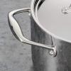 image:imageTramontina Signature TriPly Clad Stainless Steel 2Quart Sauce Pan with Lid InductionReady DishwasherSafe NSFCertified Made in BrazilSTOCK POT
