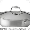image:imageTramontina Signature TriPly Clad Stainless Steel 2Quart Sauce Pan with Lid InductionReady DishwasherSafe NSFCertified Made in BrazilUNIVERSAL PAN