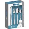 image:imageTramontina Cutlery Set with Steak Knives 12 Piece Sharp Knife and Fork Set with Wooden Handles Camping Kitchen Rustic Dishwasher Safe 29899199Silver 