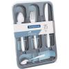 image:imageTramontina Cutlery Set with Steak Knives 12 Piece Sharp Knife and Fork Set with Wooden Handles Camping Kitchen Rustic Dishwasher Safe 29899199Stainless Steel