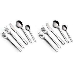 image:imageTramontina 20 Piece Silverware Set  Firenze Utensils Set20 PC Pack of 2