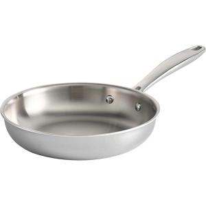 image:imageTramontina Signature TriPly Clad Stainless Steel 2Quart Sauce Pan with Lid InductionReady DishwasherSafe NSFCertified Made in BrazilFRY PAN