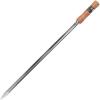 image:imageTramontina 26418065 Wooden Handle Barbecue Skewer Churrasco Skewers Double 256 inches 65 cm For Large Meats Made in Brazil TRAMONTINA65cm