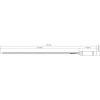 image:imageTramontina 26418065 Wooden Handle Barbecue Skewer Churrasco Skewers Double 256 inches 65 cm For Large Meats Made in Brazil TRAMONTINA75cm