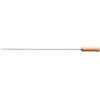 image:imageTramontina 26418065 Wooden Handle Barbecue Skewer Churrasco Skewers Double 256 inches 65 cm For Large Meats Made in Brazil TRAMONTINA75cm