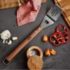 image:imageTramontina 2Piece Utensils and Tool Set Stainless Steel Spatula and Meat Tongs Utensil Sets with Wood Handles