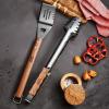 image:imageTramontina 2Piece Utensils and Tool Set Stainless Steel Spatula and Meat Tongs Utensil Sets with Wood Handles