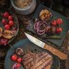 image:imageTramontina 5 Jumbo Steak Knives Set of 4 Sharp Knife with Wooden Handle Camping Kitchen Rustic 22399079