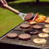 image:imageTramontina Barbecue Tool Set 4Piece Churrasco Line  Spatula Tongs Grill Brush Carving Fork  Stainless Steel amp Wood Handle  Gas Charcoal Electric Grills