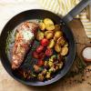 image:imageTramontina Carbon Steel 12Inch Large Frying Pan Naturally Non Stick Skillet Oven Safe12 Inch