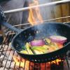 image:imageTramontina Churrasco 10 Inch BBQ Round Carbon Steel Wok 80905017DS