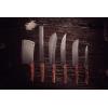 image:imageTramontina Churrasco Black Black Blade Stainless Carving Knife 250mm Best Design for Outdoor Use Gyu Knife Stainless Steel Blade Wood Handle Made in Brazil 22841110 TRAMONTINA BlackSlicer Knife