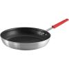 image:imageTramontina Professional 8Inch Non Stick Small Frying Pan HeavyGauge Aluminum Skillet with Reinforced Nonstick Coating Red Handle Dishwasher and Oven SafeNonstick Red handle