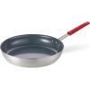 image:imageTramontina Professional 8Inch Non Stick Small Frying Pan HeavyGauge Aluminum Skillet with Reinforced Nonstick Coating Red Handle Dishwasher and Oven SafeCeramic Gray