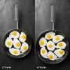 image:imageTramontina Professional 8Inch Non Stick Small Frying Pan HeavyGauge Aluminum Skillet with Reinforced Nonstick Coating Red Handle Dishwasher and Oven SafeNonstick Gray handle