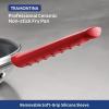 image:imageTramontina Professional 8Inch Non Stick Small Frying Pan HeavyGauge Aluminum Skillet with Reinforced Nonstick Coating Red Handle Dishwasher and Oven SafeCeramic Gray
