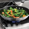 image:imageTramontina Professional 8Inch Non Stick Small Frying Pan HeavyGauge Aluminum Skillet with Reinforced Nonstick Coating Red Handle Dishwasher and Oven SafeNonstick Gray handle
