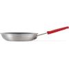 image:imageTramontina Professional 8Inch Non Stick Small Frying Pan HeavyGauge Aluminum Skillet with Reinforced Nonstick Coating Red Handle Dishwasher and Oven SafeCeramic Gray