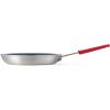 image:imageTramontina Professional 8Inch Non Stick Small Frying Pan HeavyGauge Aluminum Skillet with Reinforced Nonstick Coating Red Handle Dishwasher and Oven SafeCeramic Gray