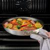 image:imageTramontina Professional Fusion 8Inch Non Stick Small Frying Pan HeavyGauge Aluminum Skillet with Reinforced Nonstick Coating Dishwasher and Oven SafeFry Pan