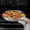 image:imageTramontina Professional Fusion 8Inch Non Stick Small Frying Pan HeavyGauge Aluminum Skillet with Reinforced Nonstick Coating Dishwasher and Oven SafeFry Pan