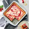 image:imageTramontina Rise 3Piece Ceramic Baking Pans Set Non stick Cookie Sheets for Baking with Cooling Rack Aluminized Steel DishwasherSafe6Piece