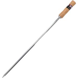 image:imageTramontina 26417065 Churrasco Wooden Barbecue Skewers Single 256 inches 65 cm Perfect Size for Vegetables and Small Meats Skewers Meat Sashimi Made in Brazil65cm