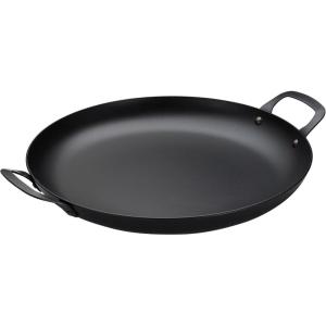 image:imageTramontina Churrasco 15 Inch Carbon Steel Round Griddle BBQ Pan 80905030