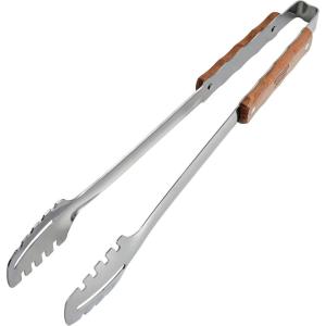 image:imageTramontina Churrasco 186Inch Stainless Steel Grill Cleaner Brush with Wood Handle and Pointed Bristles for Outdoor Grills BBQ AccessoriesMeat Tong