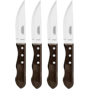 image:imageTramontina Churrasco 5 inch Jumbo Steak Knife Set4 Piece Brown