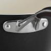 image:imageTramontina Ceramica Deluxe 3Quart Sauce Pan with Glass Lid Ceramic Non Stick Saucepan OvenSafe Metallic BlackSauce Pan