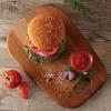 image:imageTramontina Provence 1325in x 9in Burger Serving Board African Mahogany Cutting Board Natural Oil Finish