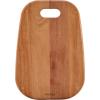image:imageTramontina Provence 1325in x 9in Burger Serving Board African Mahogany Cutting Board Natural Oil Finish