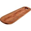 image:imageTramontina Provence 1875 in x 75 in Antipasto Serving Board African Mahogany Cutting Board Natural Oil Finish