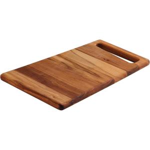 image:imageTramontina Cutting Board 1325 in x 9 in Teak Wood Rectangle 81000021DS
