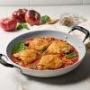 image:imageTramontina Ceramic Non Stick 6Piece Nesting Sauce Pan Set with Lids  Stackable Nonstick Cookware Set Dishwasher and Oven Safe Dark GrayWhite Ceramic