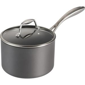 image:imageTramontina OnyxPro Hard Anodized Non Stick 8Piece Cookware Set with Glass Lids Pots and Pans Kitchen Set Oven SafeSauce Pan