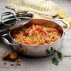 image:imageTramontina Signature TriPly Clad Stainless Steel 6Quart Braiser Pan with Lid InductionReady DishwasherSafe NSFCertified Made in BrazilBRAISER