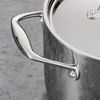 image:imageTramontina Signature TriPly Clad Stainless Steel 6Quart Braiser Pan with Lid InductionReady DishwasherSafe NSFCertified Made in BrazilBRAISER