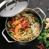 image:imageTramontina Signature TriPly Clad Stainless Steel 6Quart Braiser Pan with Lid InductionReady DishwasherSafe NSFCertified Made in BrazilDUTCH OVEN