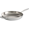 image:imageTramontina Signature TriPly Clad Stainless Steel 6Quart Braiser Pan with Lid InductionReady DishwasherSafe NSFCertified Made in BrazilFRY PAN