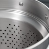image:imageTramontina Signature TriPly Clad Stainless Steel 6Quart Braiser Pan with Lid InductionReady DishwasherSafe NSFCertified Made in BrazilPASTA INSERT
