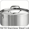 image:imageTramontina Signature TriPly Clad Stainless Steel 6Quart Braiser Pan with Lid InductionReady DishwasherSafe NSFCertified Made in BrazilSAUCE PAN
