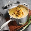 image:imageTramontina Signature TriPly Clad Stainless Steel 6Quart Braiser Pan with Lid InductionReady DishwasherSafe NSFCertified Made in BrazilSAUCE PAN