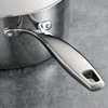 image:imageTramontina Signature TriPly Clad Stainless Steel 6Quart Braiser Pan with Lid InductionReady DishwasherSafe NSFCertified Made in BrazilSAUCE PAN
