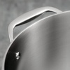 image:imageTramontina Signature TriPly Clad Stainless Steel 6Quart Braiser Pan with Lid InductionReady DishwasherSafe NSFCertified Made in BrazilSAUCE PAN