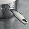 image:imageTramontina Signature TriPly Clad Stainless Steel 6Quart Braiser Pan with Lid InductionReady DishwasherSafe NSFCertified Made in BrazilSAUCE PAN