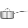 image:imageTramontina Signature TriPly Clad Stainless Steel 6Quart Braiser Pan with Lid InductionReady DishwasherSafe NSFCertified Made in BrazilSAUCE PAN