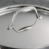image:imageTramontina Signature TriPly Clad Stainless Steel 6Quart Braiser Pan with Lid InductionReady DishwasherSafe NSFCertified Made in BrazilSTOCK POT